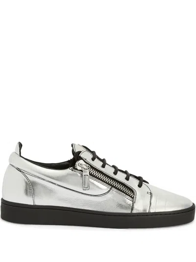 GIUSEPPE ZANOTTI FRANKIE DOUBLE-ZIP LOW-TO SNEAKERS