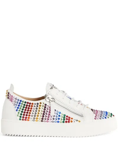 GIUSEPPE ZANOTTI GAIL STRASS SNEAKERS