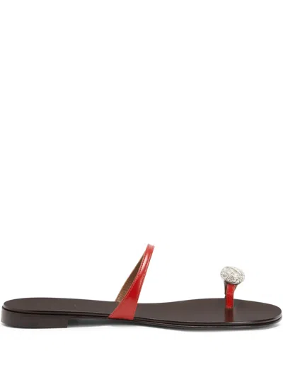 GIUSEPPE ZANOTTI ICON RING SANDALS