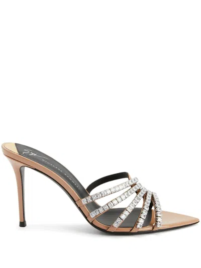 GIUSEPPE ZANOTTI INTRIIGO EMBELLISHED SANDALS