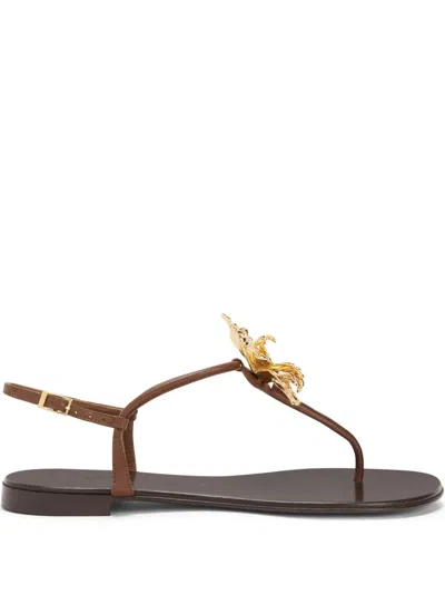GIUSEPPE ZANOTTI ORCHID SANDALS