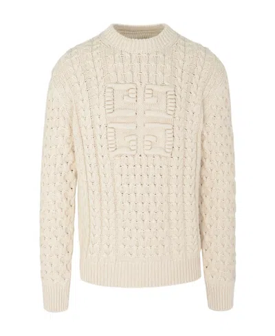 GIVENCHY GIVENCHY 4G CABLE-KNIT JUMPER
