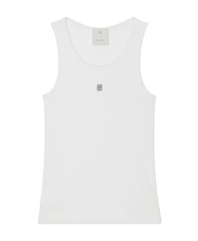 GIVENCHY GIVENCHY 4G PLAQUE EXTRA SLIM FIT TANK TOP