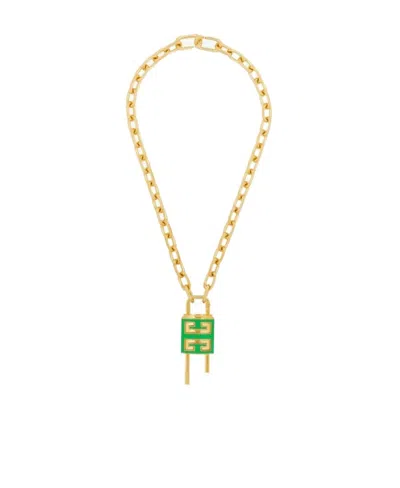 GIVENCHY LOCK NECKLACE WITH 4G PADLOCK IN METAL