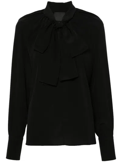 GIVENCHY 4G SILK CREPE BLOUSE