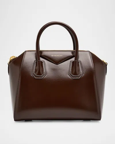 GIVENCHY ANTIGONA SMALL TOP HANDLE BAG IN BOX LEATHER