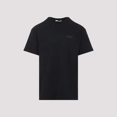 GIVENCHY GIVENCHY BLACK COTTON T-SHIRT