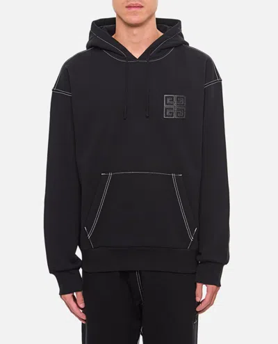 GIVENCHY BLACK LOGO HOODIE