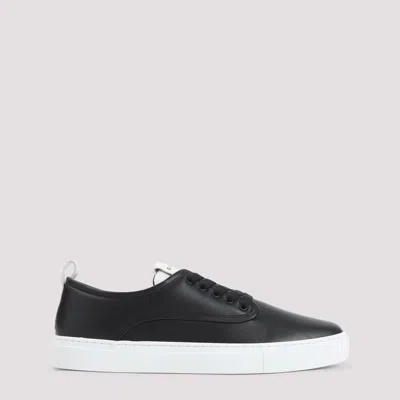 GIVENCHY GIVENCHY BLACK NEW CITY CALF LEATHER SNEAKERS