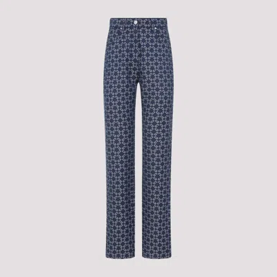 GIVENCHY WOMEN BLUE MONOGRAM DENIM JEANS, 27 LUXURY JEANS FOR WOMEN DARVEYS