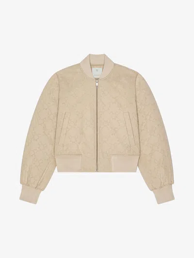 GIVENCHY BOMBER EN COTON MONOGRAMME 72