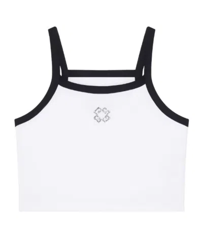 GIVENCHY GIVENCHY 4G DETAILED CROPPED TANK TOP