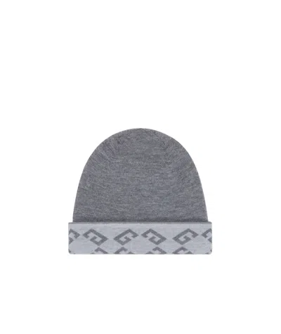 GIVENCHY GIVENCHY MONOGRAM 72 DOUBLE SIDED BEANIE IN WOOL