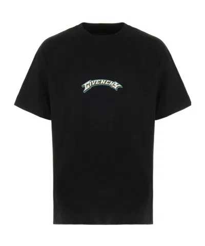 GIVENCHY GIVENCHY DRAGON PRINTED CREWNECK T-SHIRT