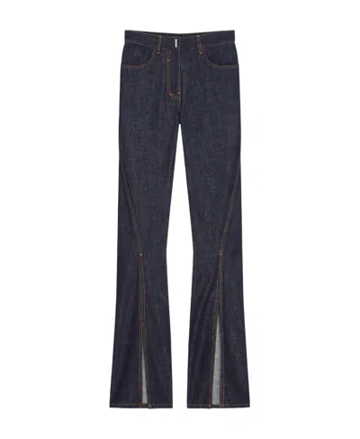 GIVENCHY GIVENCHY HIGH-WAISTED BOOT CUT JEANS