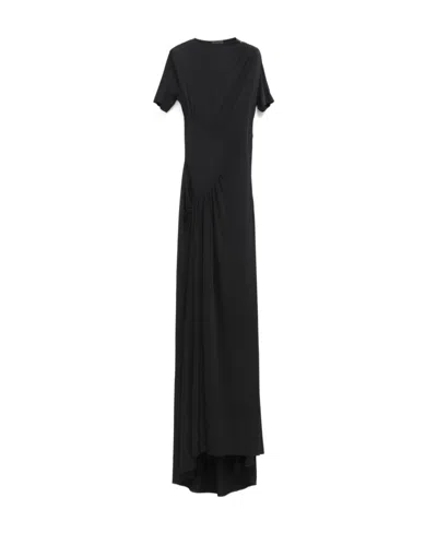 GIVENCHY GIVENCHY WRAP MAXI DRESS