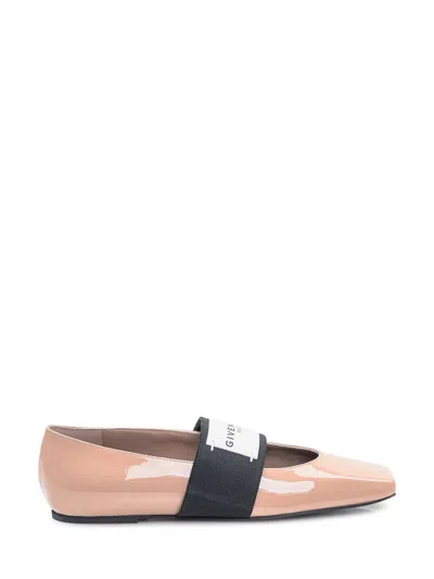 GIVENCHY GIVENCHY GIVENCHY BALLET FLATS WITH LOGO HEADBAND