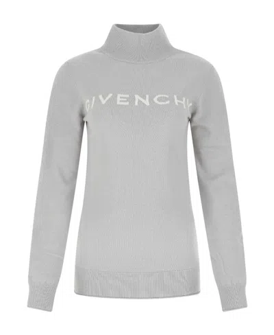 GIVENCHY GIVENCHY KNT SWTR TN LS FTTD MNGRM LOGO