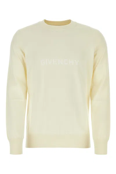 GIVENCHY IVORY COTTON SWEATER