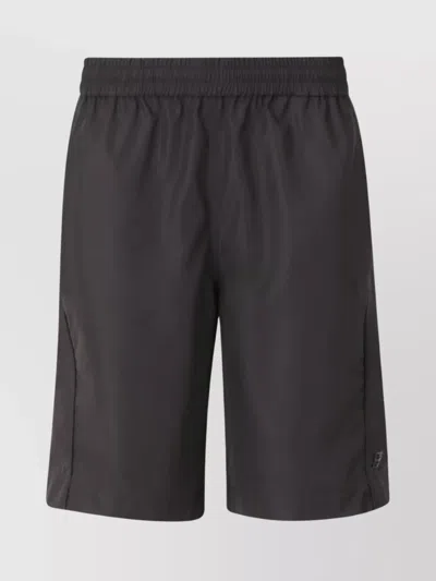 GIVENCHY KNEE-LENGTH ELASTIC WAISTBAND SHORTS WITH REAR POCKET