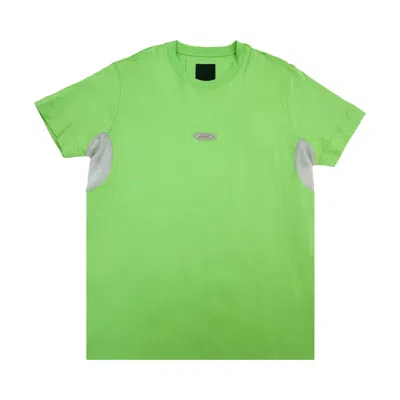 GIVENCHY GIVENCHY LOGO CREWNECK SHORT-SLEEVE T-SHIRT 'BRIGHT GREEN' | MEN'S SIZE XXL