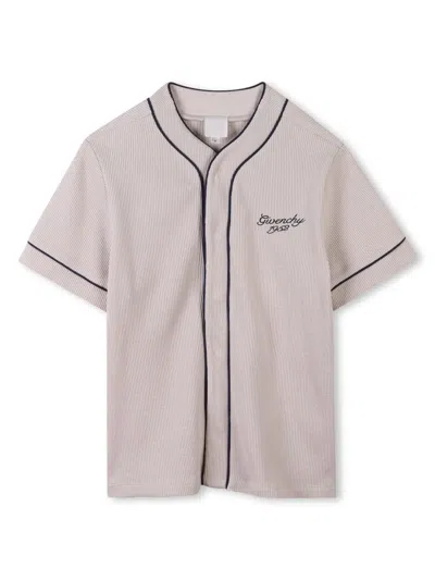 GIVENCHY LOGO-EMBROIDERED T-SHIRT