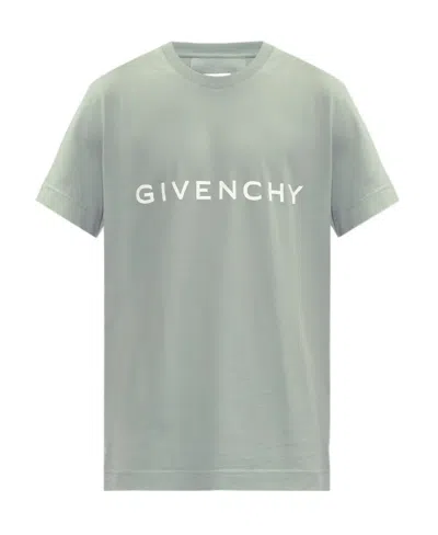 GIVENCHY GIVENCHY LOGO PRINTED CREWNECK T-SHIRT