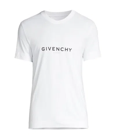 GIVENCHY GIVENCHY LOGO PRINTED CREWNECK T-SHIRT