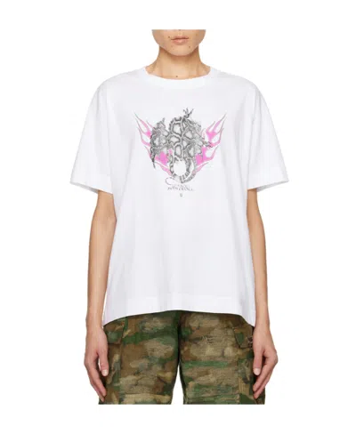 GIVENCHY GIVENCHY LOGO PRINTED CREWNECK T-SHIRT