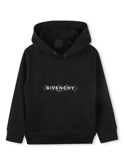 GIVENCHY LOGO-PRINT HOODIE