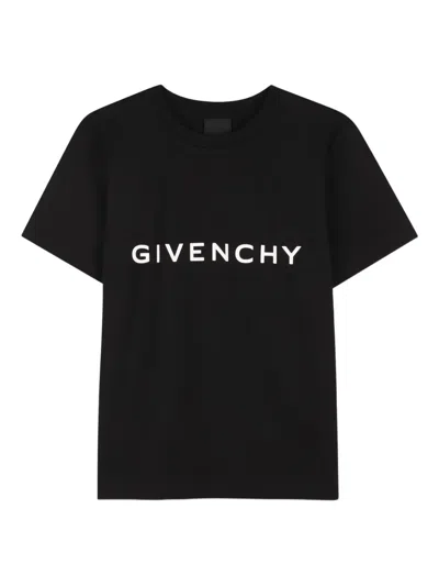 GIVENCHY LOGO-PRINT T-SHIRT
