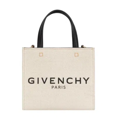 GIVENCHY GIVENCHY LOGO PRINTED MINI TOTE BAG