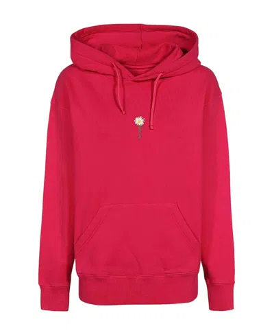 GIVENCHY HOODIE IN FLEECE WITH GIVENCHY DAISY