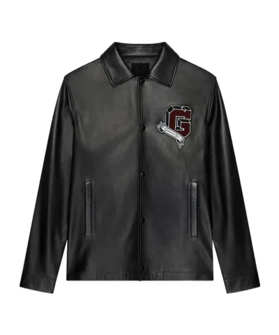 GIVENCHY GIVENCHY COLLEGE LEATHER JACKET