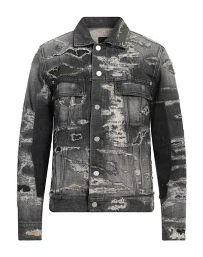 GIVENCHY GIVENCHY MAN DENIM OUTERWEAR BLACK SIZE M COTTON