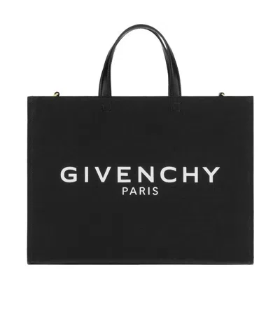 GIVENCHY GIVENCHY LOGO PRINTED TOP HANDLE BAG