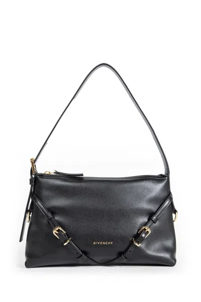 GIVENCHY VOYOU MINI CALF LEATHER SHOULDER BAG
