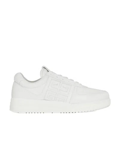 GIVENCHY GIVENCHY 4G LOGO DETAILED LOW-TOP SNEAKERS