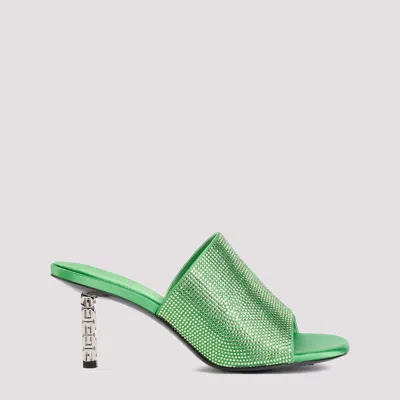 GIVENCHY MULES GREEN