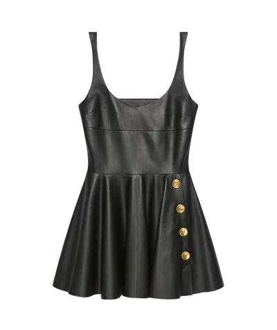 GIVENCHY DRESS IN NAPPA WITH TWISTED STRAPS