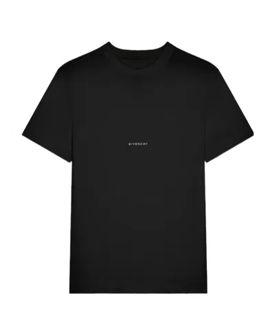 GIVENCHY GIVENCHY LOGO PRINTED CREWNECK T-SHIRT