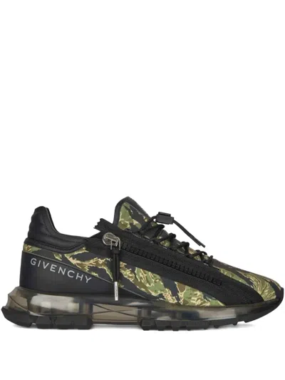 GIVENCHY SPECTRE CAMO-PRINT SNEAKERS