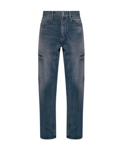 GIVENCHY GIVENCHY POCKET DETAILED STRAIGHT LEG JEANS