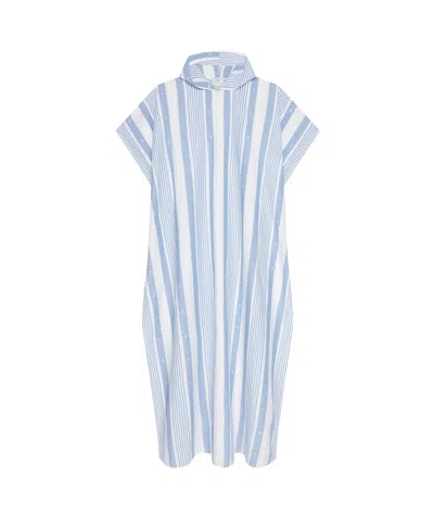GIVENCHY KAFTAN IN COTTON AND LINEN WITH 4G STRIPES