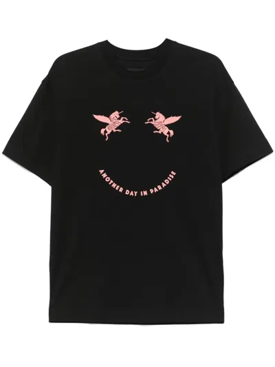 GIVENCHY UNICORNS-EMBROIDERED COTTON T-SHIRT