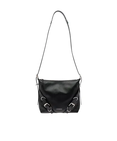 GIVENCHY GIVENCHY VOYOU BUCKLE DETAILED CROSSBODY BAG