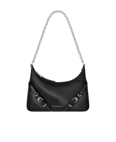 GIVENCHY GIVENCHY VOYOU PARTY BUCKLE DETAILED SHOULDER BAG