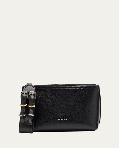 GIVENCHY VOYOU SMALL POUCH IN CALF LEATHER