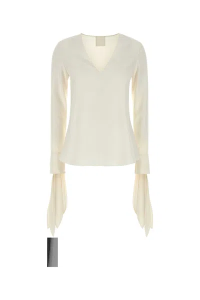 GIVENCHY BOW CUFFS BLOUSE