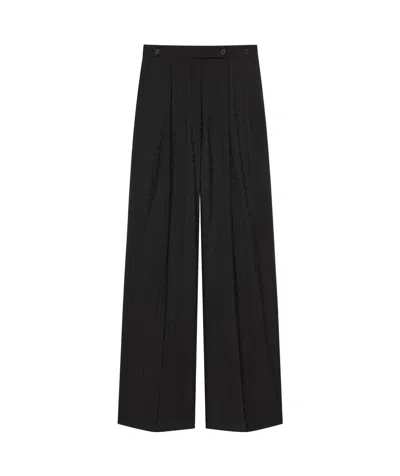GIVENCHY GIVENCHY MONOGRAM 72 JACQUARD PLEATED PANTS